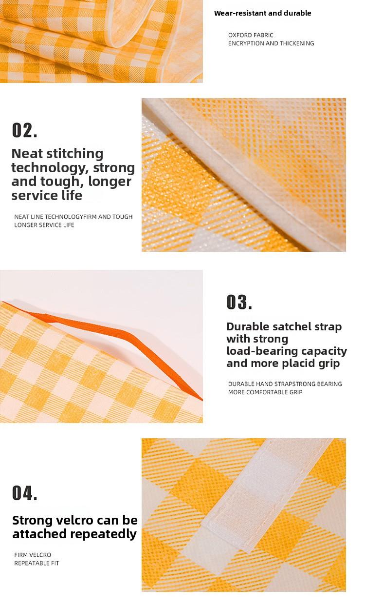 Outdoor picnic mat is waterproof and moisture-proof
