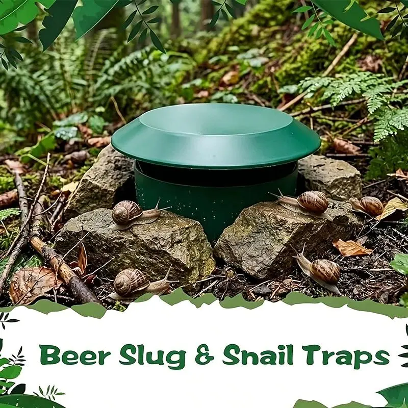 Garden and farm protection: Pest repellent, snail trap, slug, eco-friendly snail cage, Gintrap tools