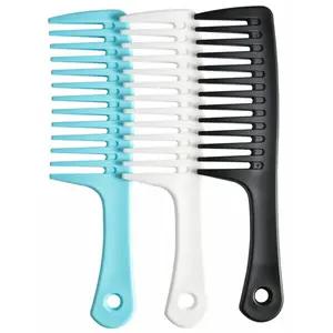 Professional Large Wide Tooth Detangling Comb for Women & Men, Durable Styling Comb Suitable for Curly Long Wet Hair, Premium Professional Hair Care Tool