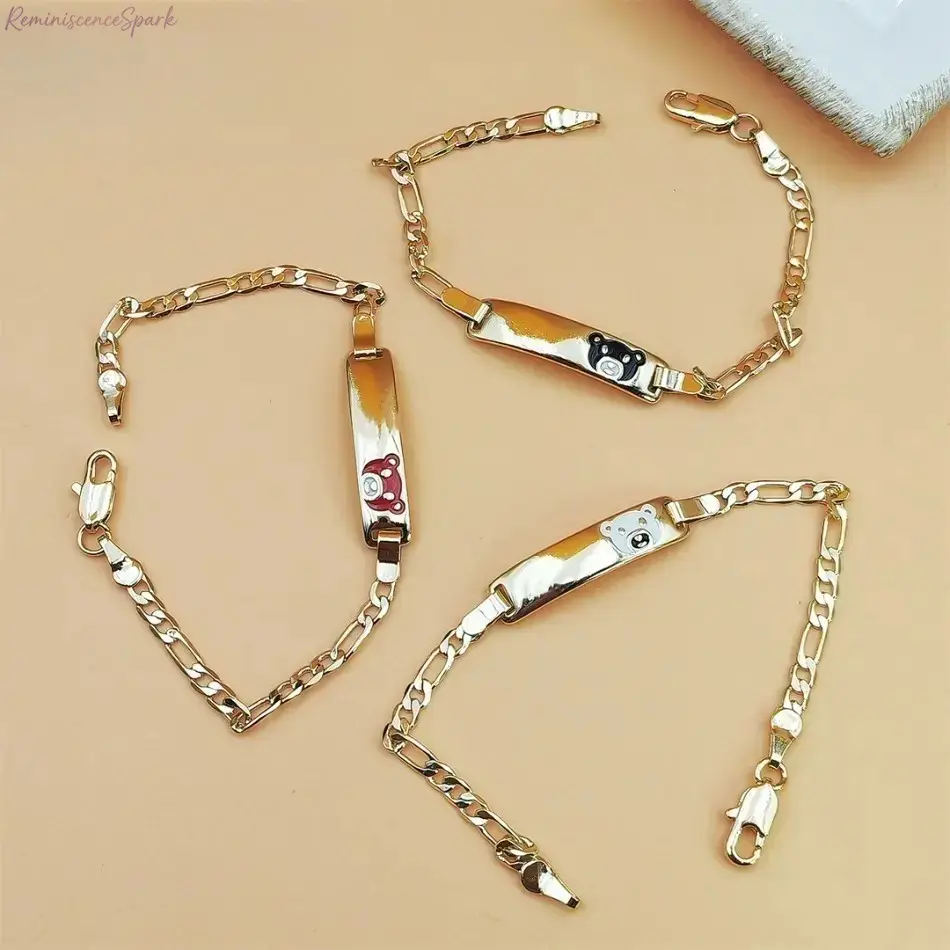 3-Pack Cartoon Animal Charm Bracelets for Kids, Adjustable Stackable Friendship Bracelet Set, Cute Jewelry Gifts for Girls, Perfect Birthday Presents and Party Favors