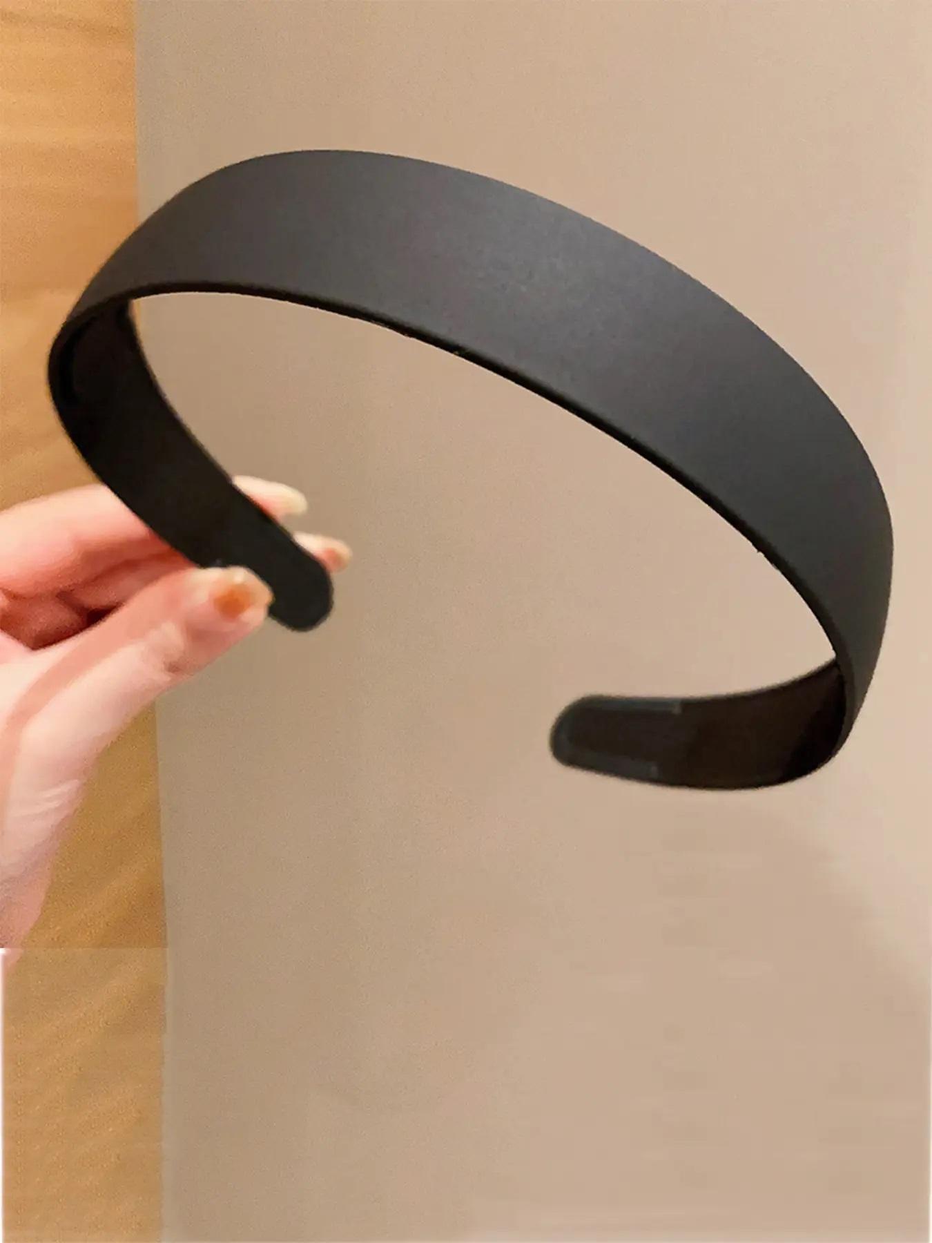 9pcs/set Women's Casual Plain Color Wave Design Hair Hoop, Toothed Non-slip Headband, Daily Casual Versatile Hair Accessories, Headbands Women, Interchangeable Headbands
