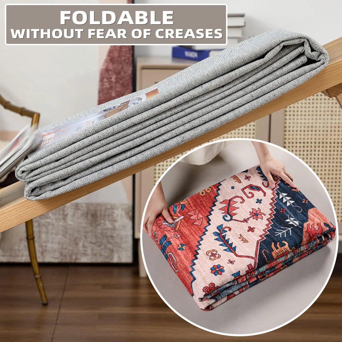 Cartoon Character Design Floor Mat, 1 Count Cute Soft Plush Non-Slip Washable Floor Rug Carpet for Home Living Room and Bedroom Decor Fluffy Area Rug