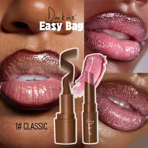 Dual multi-purpose cream stick for face and lips, matte bronze defines facial hollows, shimmer cream delivers glowing blush and soft lip tint. Smooth lightweight longwear formula, affordable cosmetic for students and beauty lovers.