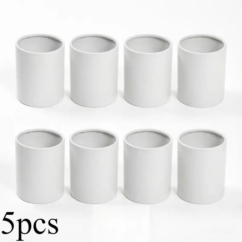 Mini cylindrical flower tray box, small hug bucket with lid, solid color DIY floral gift box, wedding souvenir party decorative flower box, Flower Gift Boxes