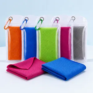 Cooling Towel - Microfiber Cold Sports Sweat Rags Neck & Face Breathable Ice Chilly Towel for Gym Yoga Golf Workout Beach Accessories