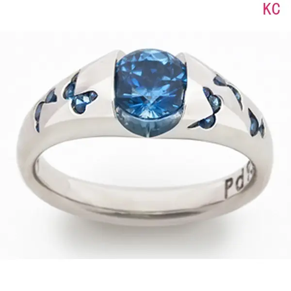 Butterfly Ring Inlaid With Zircon, Fresh Unique Finger Jewelry For Daily Outfit Matching