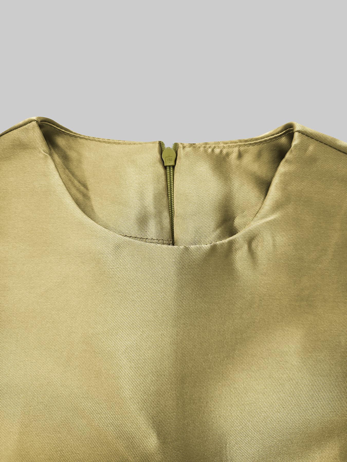 Women's Plain Ruffle Trim Jumpsuit, Elegant Sleeveless Wide Leg Jumpsuit for Party Holiday Wedding Guest, Ladies Summer Clothes, Jumpsuits for Women, Flared Jumpsuit