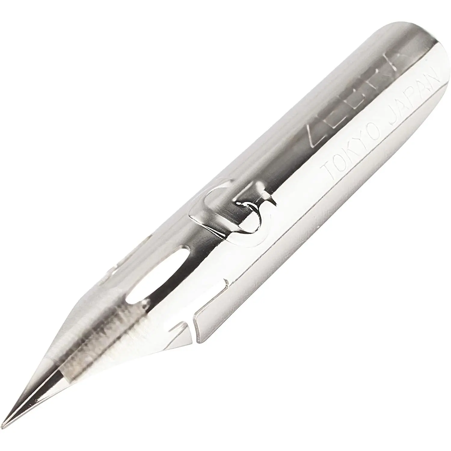 Comic G Model Chrome Pen Nib, 10 Nibs (1 Pack) (PG-6B-C-K)