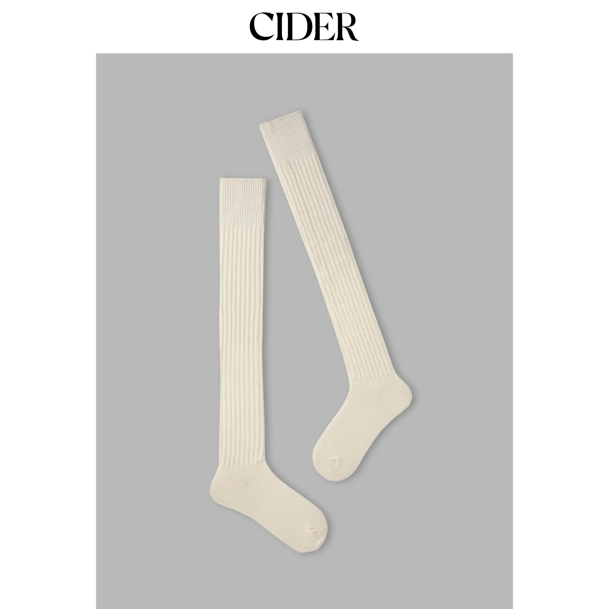 Cider SOLID OVER THE KNEE SOCKS