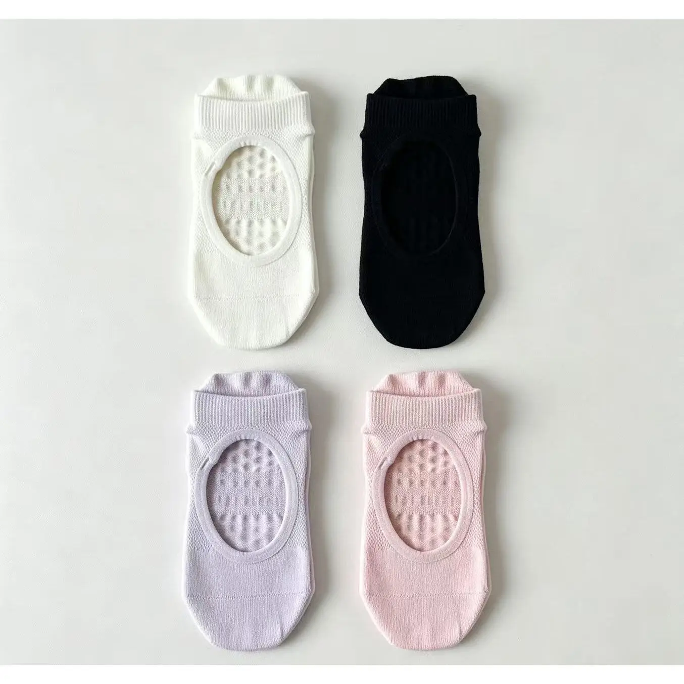 Breathable Elastic Non Slip Trampoline Socks for Kids Adults Gymnastics Dance Yoga Exercise Indoor Outdoor Sports