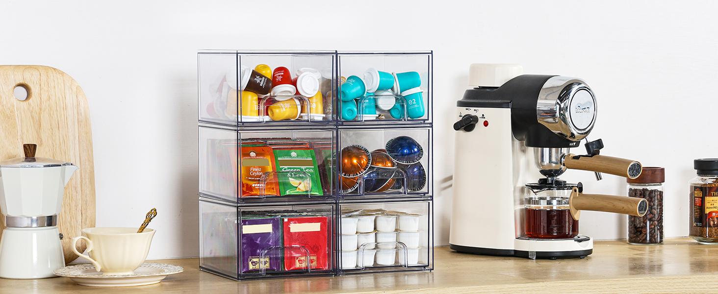 ZY 4 Pack Clear Small Stackable Storage Drawers,Acrylic Bathroom Makeup Organizer,Plastic Storage Bins For Vanity, Undersink, Kitchen Cabinets, Pantry, Home Organization Box Boxes Container Silicone Decoration Laundry Transparent ZY 4 Pack Clear Small Stackable Storage Drawers,Acrylic Bathroom Makeup Organizer,Plastic Storage Bins For Vanity, Undersink, Kitchen Cabinets, Pantry, Home Organization Box Boxes Container Silicone Decoration Laundry Transparent