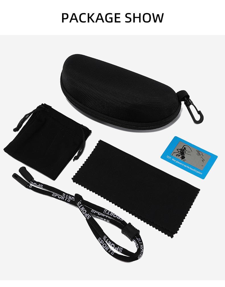 Polarized UV400 Outdoor Sports Glasses - Windproof Protective Eyewear for Men, Cycling, Fishing, Beach Travel, UV Protection, Wind Resistance