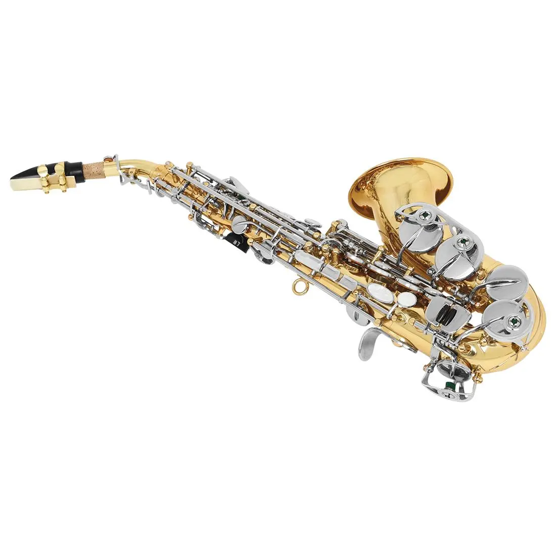 Bb Tenor Saxophone, Saxophone with Accessories, Musical Instrument for Beginners, Professional Wind Instrument for Students, Brand New Saxophone