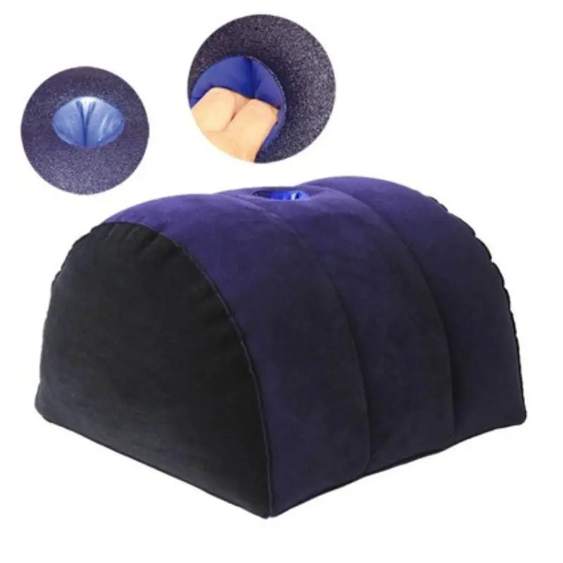 Inflatable Triangle Pillow, Multi-Functional Lumbar Support Cushion, Travel Portable Slope Pillow, Office Stress Relief, Bed Care, Sofa Reading Pad