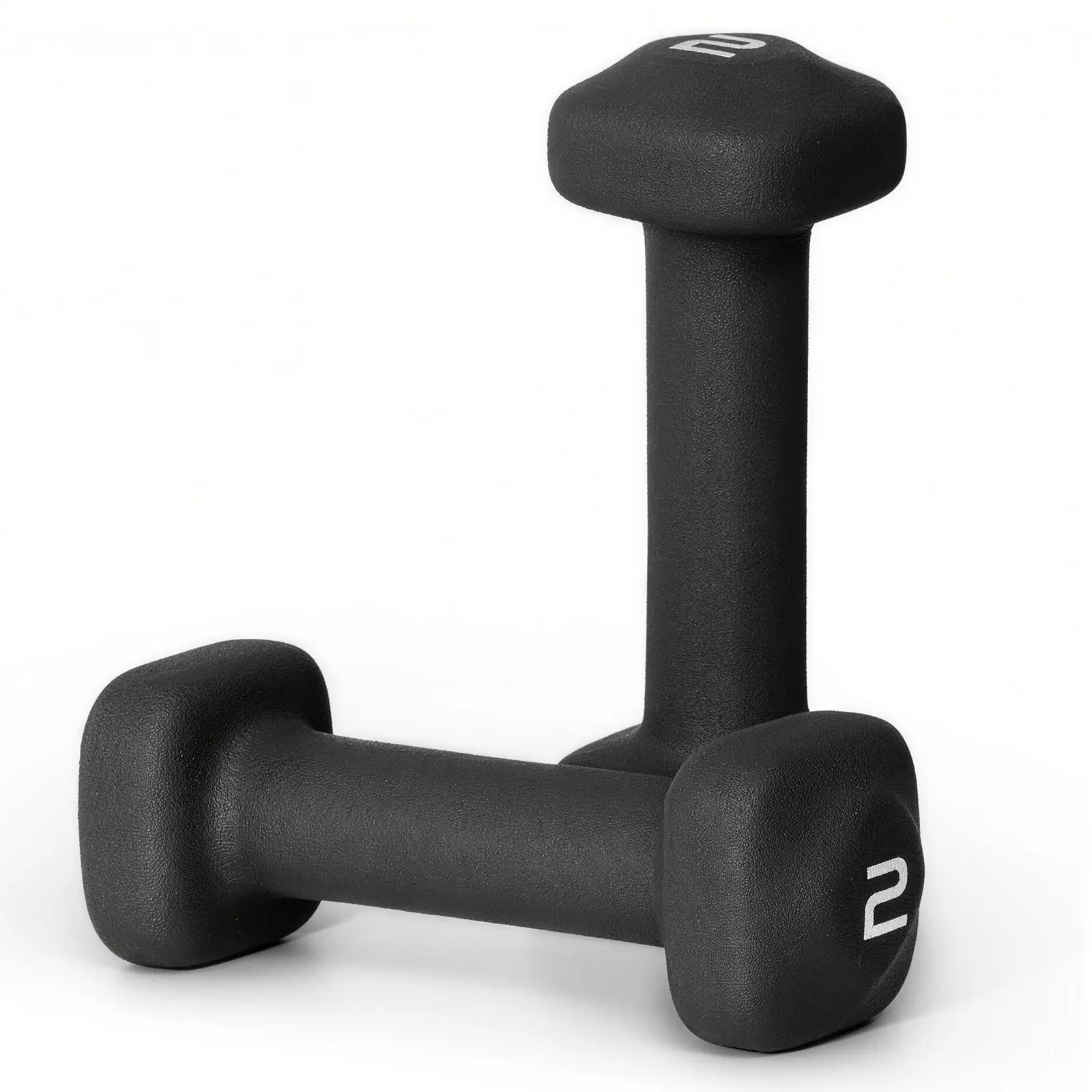Neoprene Coated Hand Weights 10lb Set of 2 for Women and Men Non Slip Square Head Dumbbells for Home Gym Yoga Pilates and Strength Training