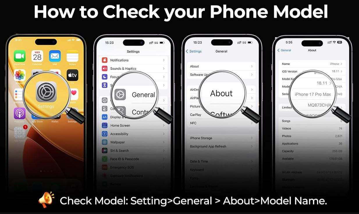 OREKROY Clear Case for iPhone 17 Pro Max 17 Air 17 Pro 17, 16 15 Pro Max,Compatible with MagSafe,with Camera Lens Protector,Slim Magnetic Soft TPU Phone Cover OREKROY Clear Case for iPhone 17 Pro Max 17 Air 17 Pro 17, 16 15 Pro Max,Compatible with MagSafe,with Camera Lens Protector,Slim Magnetic Soft TPU Phone Cover