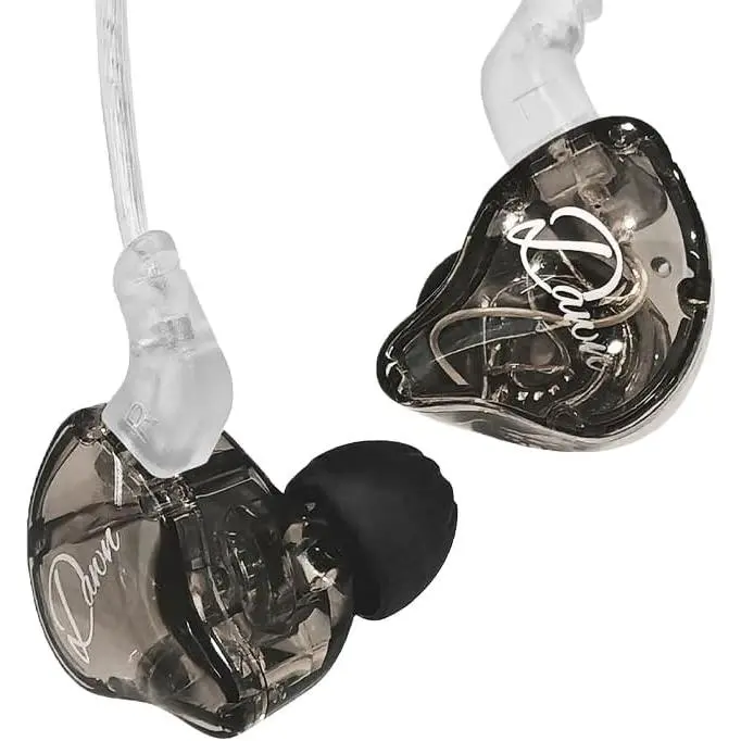 KZ Dawn IEM Earphones for Musicians, 3.5mm in-Ear Monitor Headphones no Mic, Noise Isolating Wired Earbuds for Studio, Gaming & All-Day Wear
