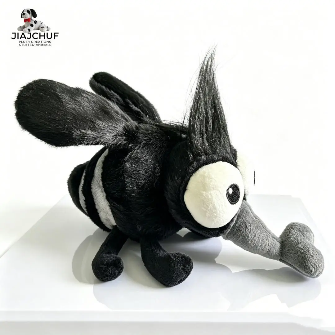 [Mosquito Plush Toy] Summer Buzzing Mosquito Plush Toy, Ugly-Cute Insect Doll, Summer Prank Toy, Funny Novel Trendy Quirky Plush Toy. A Fun Quirky Gift Suitable for Children And Adults, Birthday Present for Boys And Girls