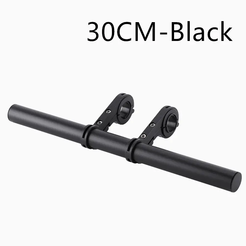 30cm Bicycle Handlebar Extender Bracket, MTB Road Mountain Bike Handlebar Mount, Universal Bike Accessory for Headlight Installation