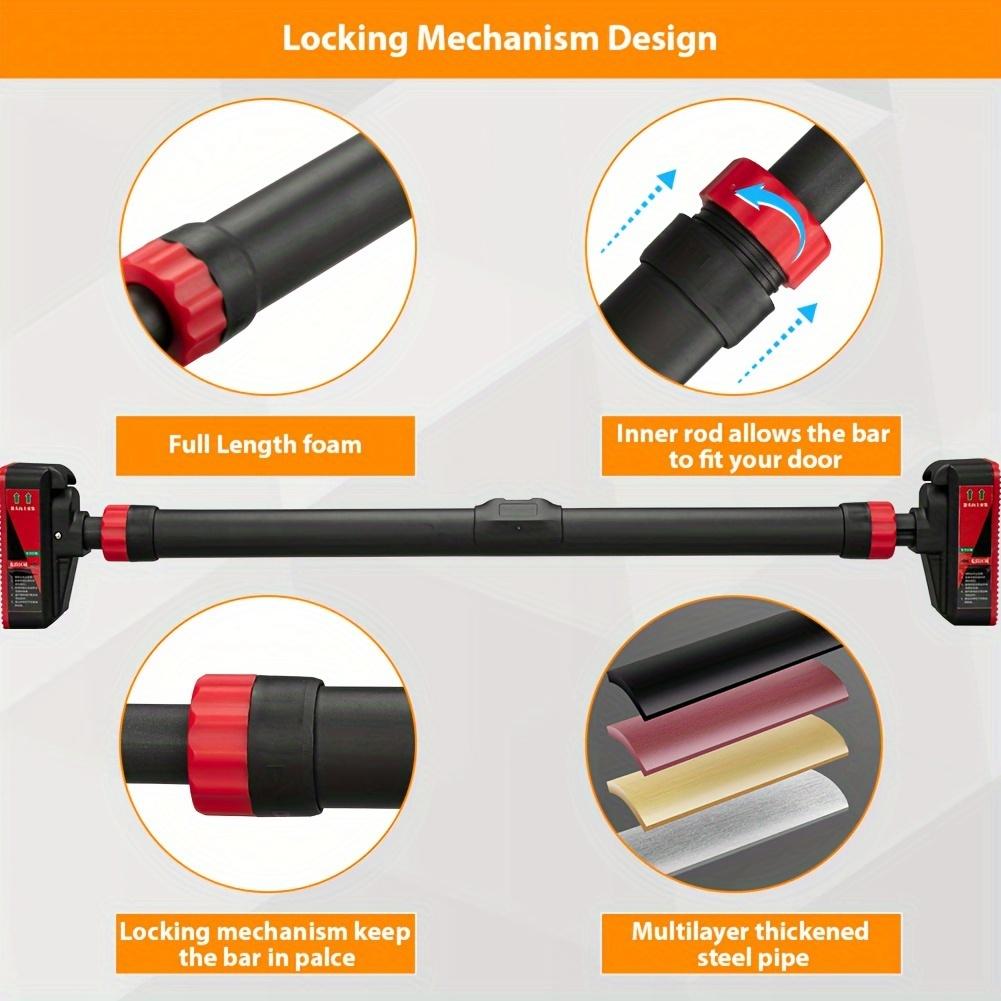 Pull Up Bar For Doorway, Strength Training Pull-up Bars With Level Meter And Adjustable Width, Max Load 440 LBS