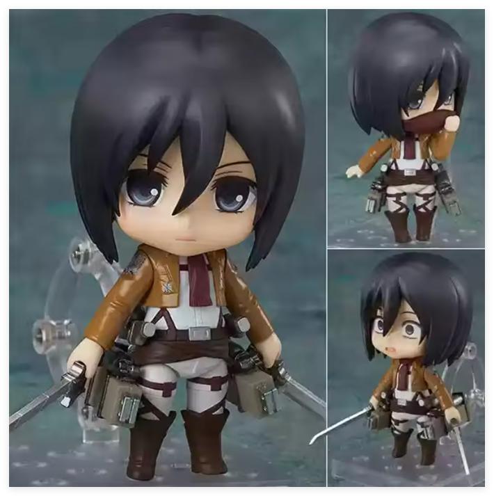 In Stock  Armin Arlert Anime Girl Figure Levi Ackerman Action Figure Shingeki No Kyojin Figurine Model Doll Toys Gift