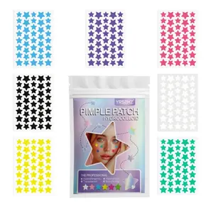 Multi-Color Star Acne Patches, Ultra-Thin Facial Acne Patches, Concealer & Pimple Patches, Blemish Patches, Acne Spot Patches, Acne Stickers, 280/1120/1680pcs, Single Item