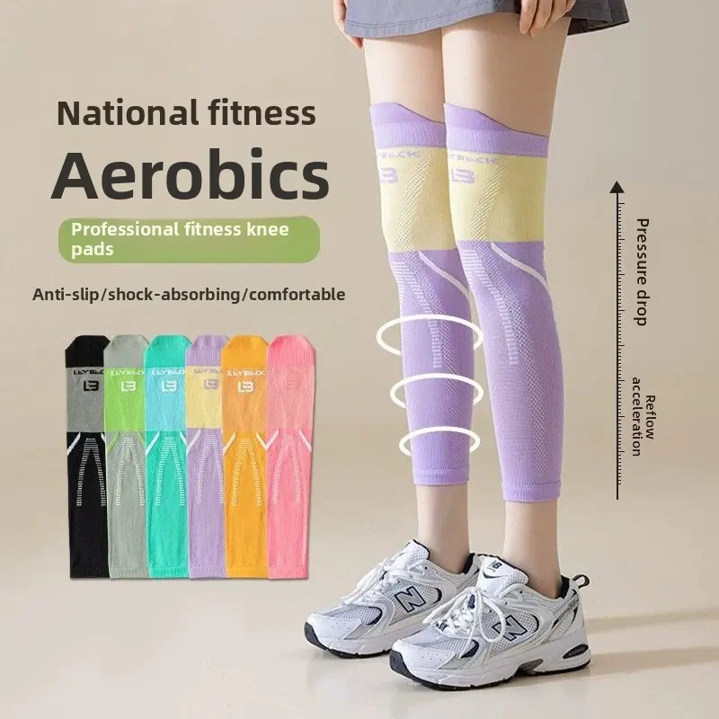 Women Over-Knee Compression Socks Sport Muscle Relief Slim Leg Sleeves
