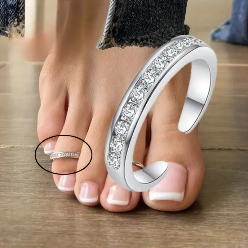 1Pc Silveryy Marine Themed Toe Ring, Double Wear Design Can Be Used as Finger & Foot Ring, Stylish Summer Beach Resort Accessory, Lovely Gift for Valentine’s Day, Birthday and Holidays