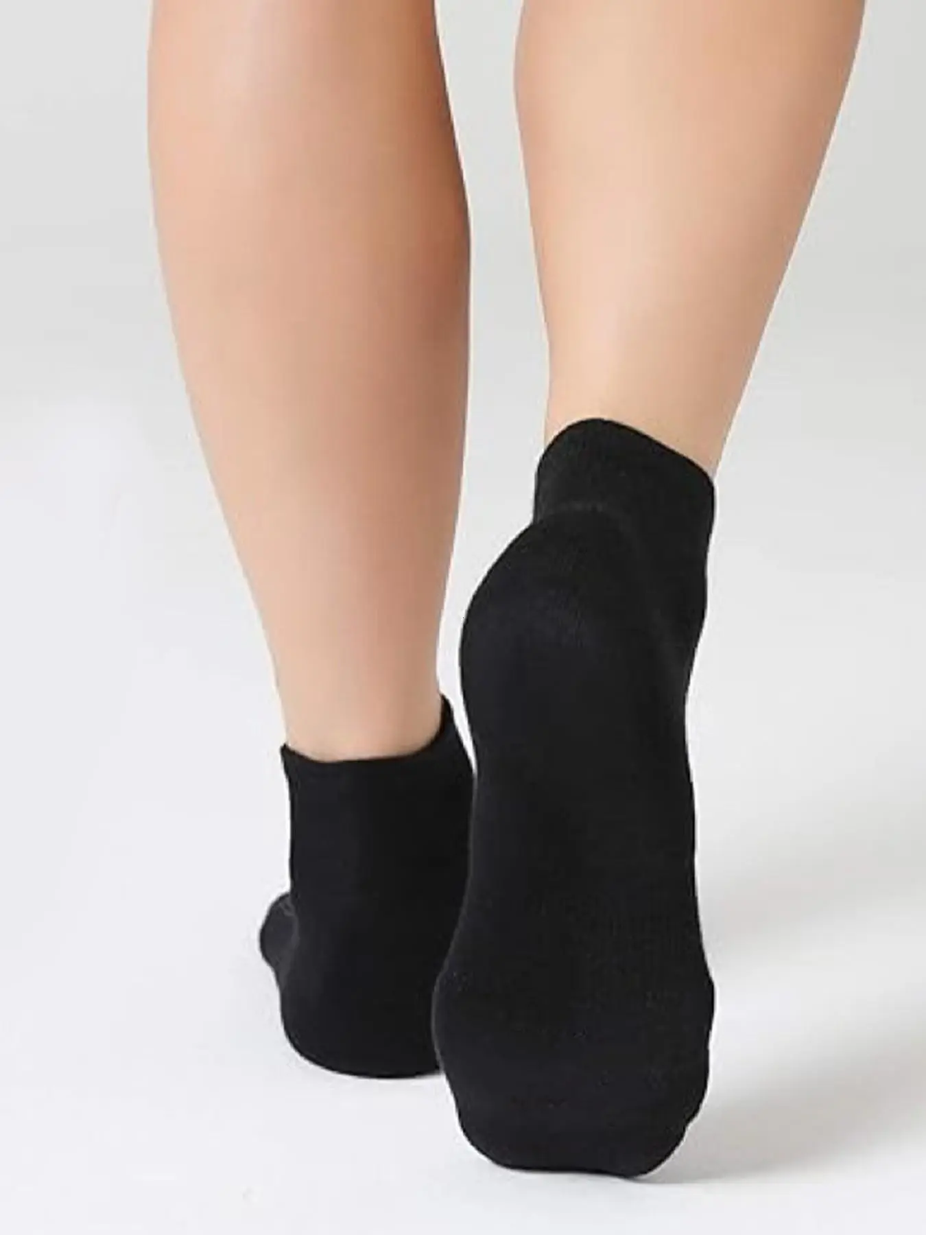 6 Pairs Professional Running Socks, Unisex Marathon Socks, Outdoor Hiking Socks, Breathable Antibacterial Sports Socks, Comfortable Soft Crew Socks