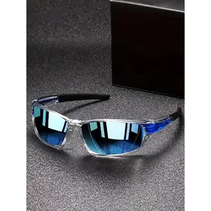 Unisex Fashionable Tinted Lens Sunglasses, Lightweight Durable Sunglasses, Trendy Casual  Sunglasses for Everyday Use, Fashion Accessories for Outdoor Activities