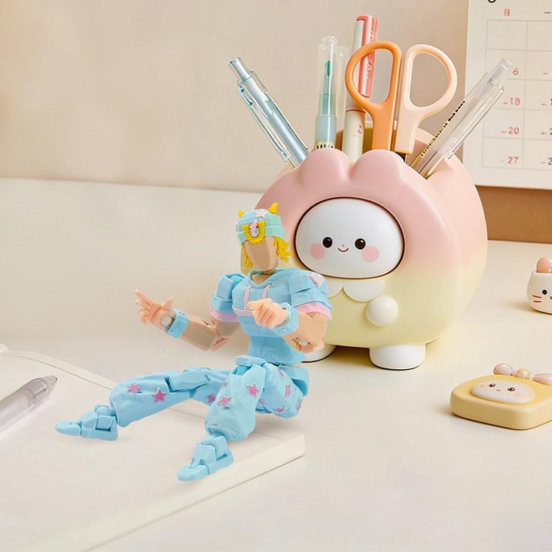 Jojo'S Bizarre Adventure: Steel Ball Run Johnny Joestar Gyro Zeppeli 3D Print Multi Joint Movable Action Figures Anime Model Toypopular popular