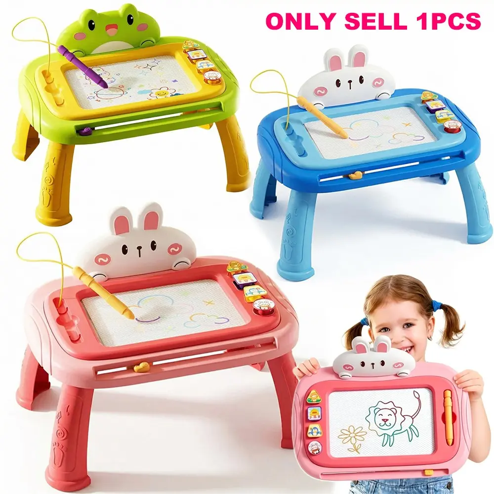 Kids Magnetic Drawing Board Toy, Colorful Cartoon Cute Magnetic Duck Board, Educational Early Education Toy, Holiday Gift