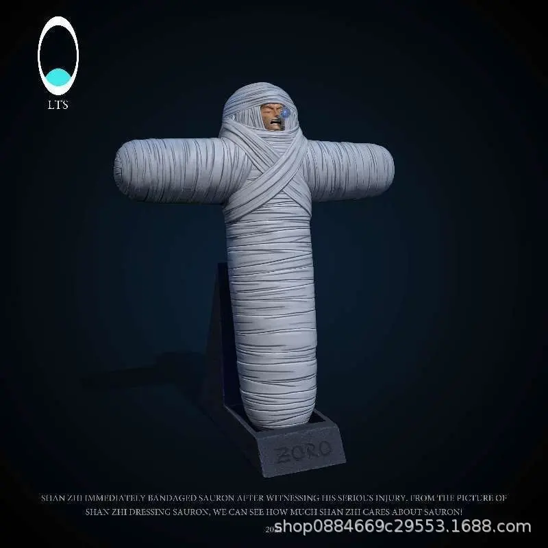 One Piece Sleeping Bandage Sauron, Luffy Sanji Nami and Ninokuni Eagle Eye Animation Model Ornament Wholesale Figure