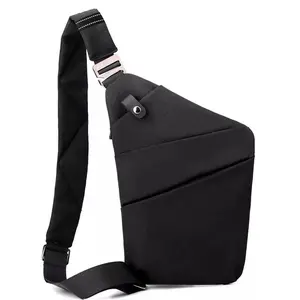 Anti-Theft Ultra-Thin Crossbody Travel Bag, Unisex Flexible Shoulder Bag, Secure and Lightweight, Ideal for Men and Women