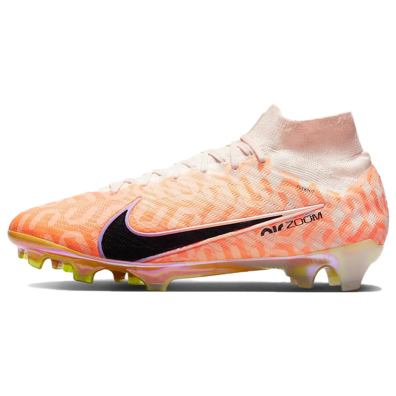 Men's & Women's Nike Mercurial Superfly 9 Soccer Cleats - FG Studs for Natural Grass, Comfortable Durable Maison Mihara House White Cleats for Soccer