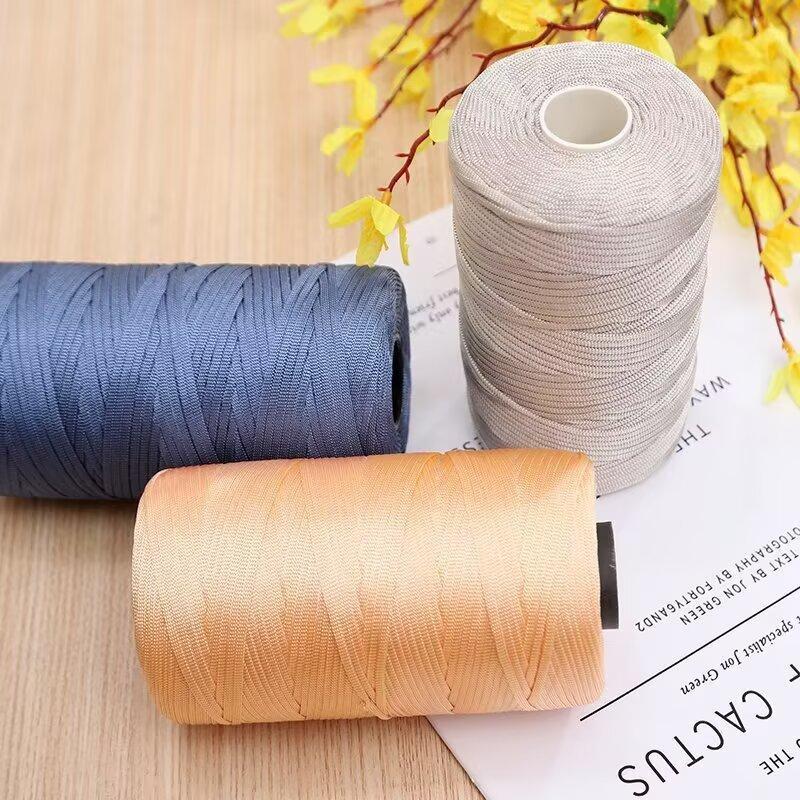 Solid Color Crochet Thread, 1 Count DIY Crochet Supplies for Sun Hat, Bag, Shoes, Cushion, Slippers, Crochet Supplies for Home Decor, Crochet Items