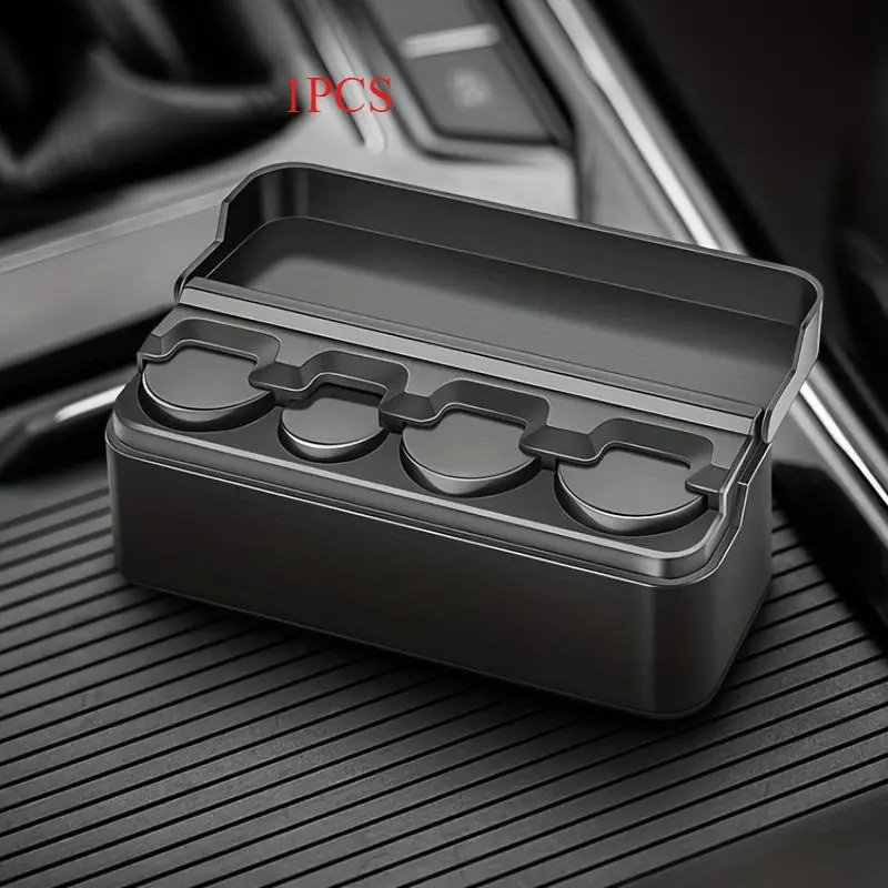 Universal Coin Storage Box, Foldable Mini Coin Organizer, Compatible with Various Coin Sizes, Portable, Ideal for Travel, Outdoor Essential, Gifts