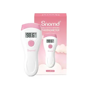 Medical-Grade Non-Touch Forehead Infrared Thermometer - 2-in-1 Digital Thermometer for Adults & Kids, Portable Baby Health Device with Fever Alarm, Instant Reading