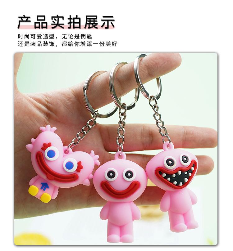cartoon bobby doll keychain pvc soft glue cute student schoolbag doll pendant bobby small accessories