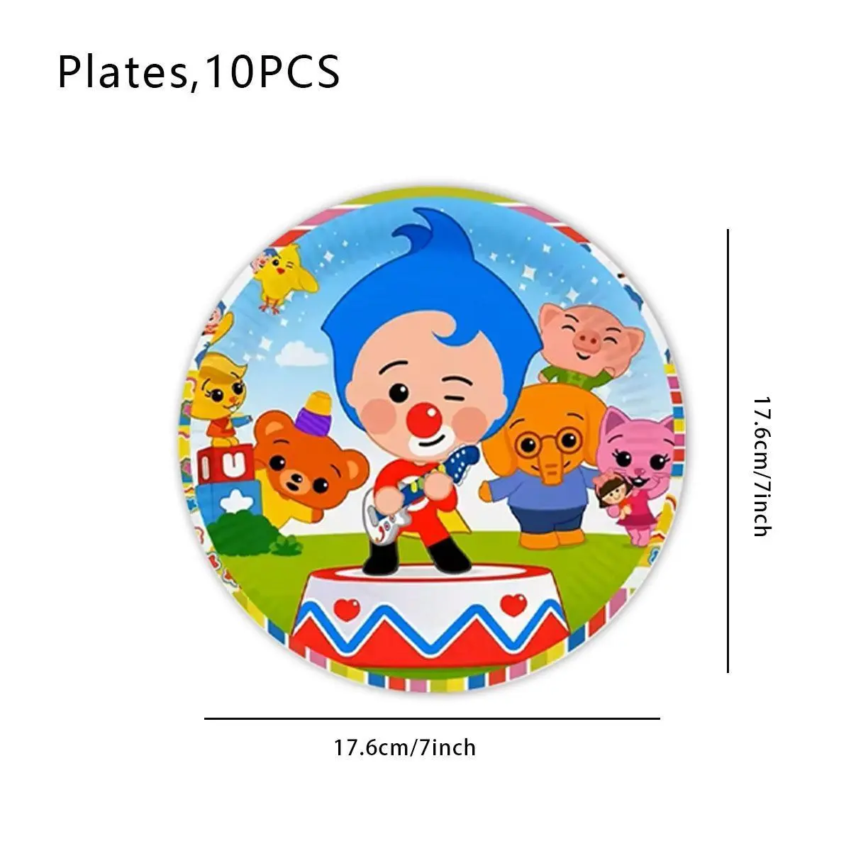 7inch plate-10pcs