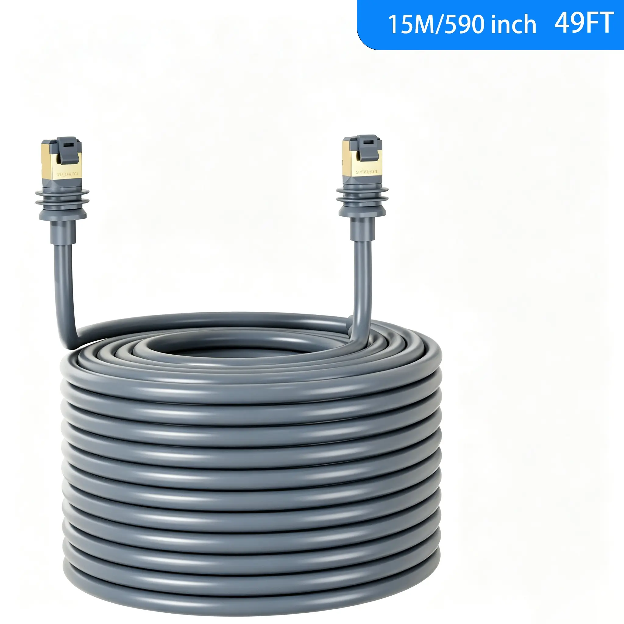 Starlink Cable Gen 3 15m/49ft, Waterproof Ethernet Cable for Starlink Standard 4/4x/v3/rev 4/mini, Outdoor Satellite Internet Kit