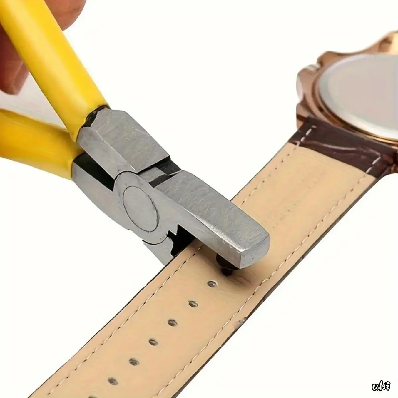 Heavy-Duty Leather Hole Punch Pliers, Professional Hand Punch Tool for Belts, Bag Accessories, Sandals, Labor-Saving Design for DIY and Daily Repair, Shoelaces, Watch Straps, Resizing Belts, Diy Tools, Hole Making Tool