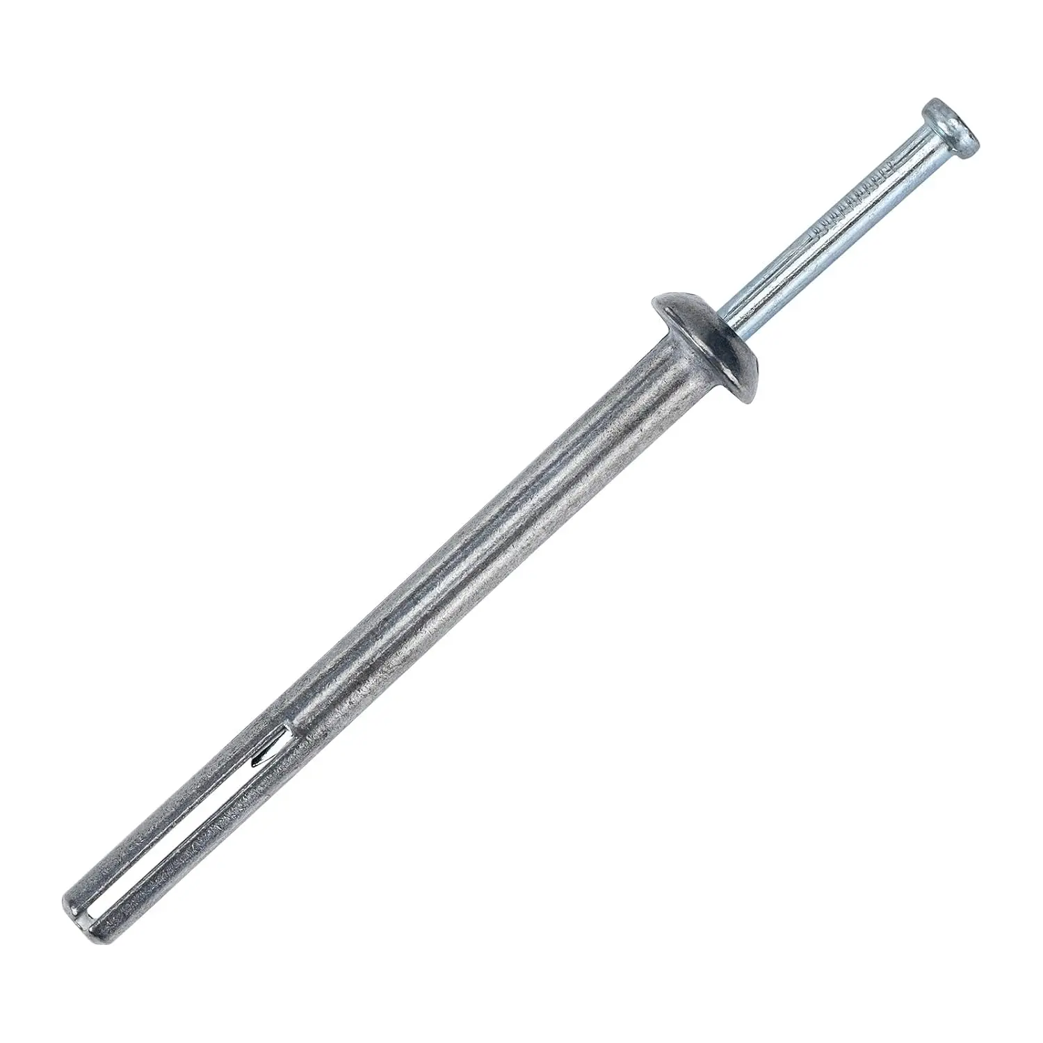 20-Pack 1/4 in Carbon Steel Hammer Drive Anchors, Anti-Rust Nail Heavy-Duty Fasteners for Concrete Walls, Cement Bricks