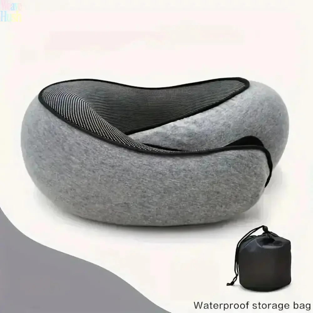 U-Shaped Ergonomic Travel Neck Pillow, Durable Memory Foam Support Cushion For Women, Portable Head Rest With Washable Cover, Compact Travel Accessory For Car Rides And Airplane Flights