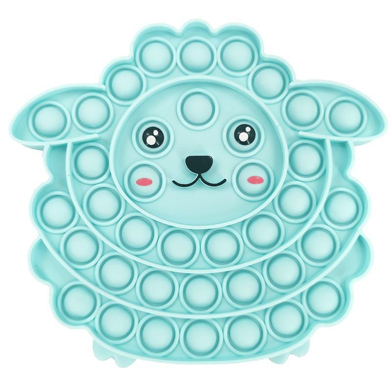 Ice cream push pop fidget toys, bubble sensory toys, stress reliever, autism, anti stress tiny  fidgets