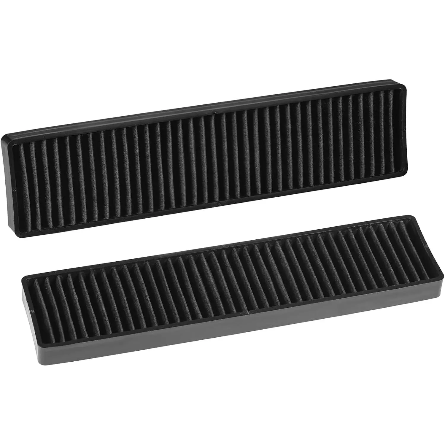 2 Packs WB06X10807 Microwave Charcoal Filter Replacement, fits for GE JNM7196SK6SS, JVM7195SK6SS, JNM7196DK5BB, JVM7195DK5WW, JVM7195EK5ES, PNM9216SK5SS, PVM9005SJ8SS