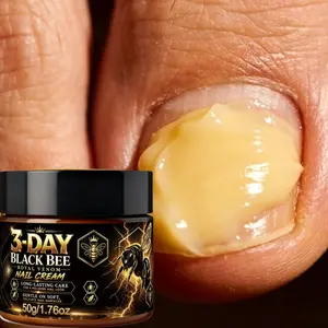 Concentrated Bee Venom Nail Treatment, 95% Bee Venom, 24hr Care for Thickened, Discolored Nails, Rich in Vitamin C & Hyaluronic Acid