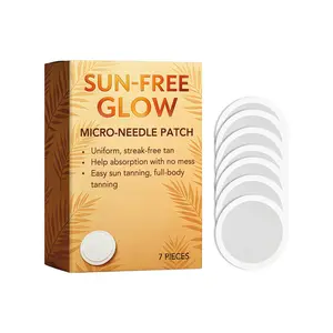 Amz Body Care Stickers (7pcs), Summer Outdoor Tan Booster, Comfortable Gentle Formula, Skin Nourishing Patches, Sunless Tanning Solution