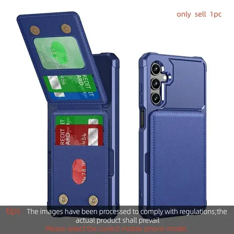 Card Slots Kickstand Wallet Cover Pocket Protective Case For Samsung Galaxy S26 S25 S24 S23 S22 S21 Ultra Plus A57 A37 A56 A36 A26 A55 A35 A54 A34 Cover