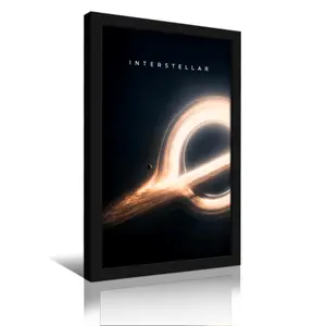 Interstellar Minimalist Poster |   Christopher Nolan |   Interstellar Gift |   Space Art, bedroom living room wall decoration